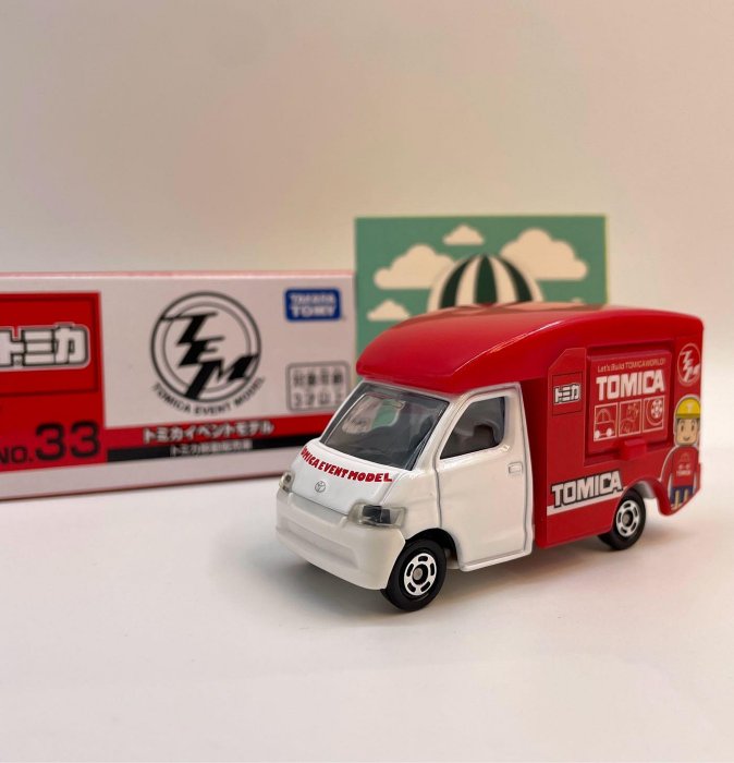 現貨Tomica 會場車#33 Toyota Town Ace Mobile Minic Tomica 車餐車