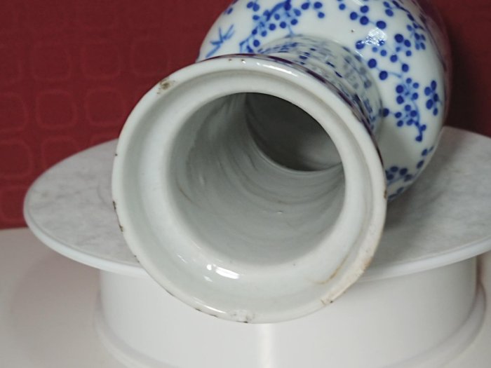 阿國的收藏˙˙大清康熙年製˙˙˙青花棒槌瓶| Yahoo拍賣