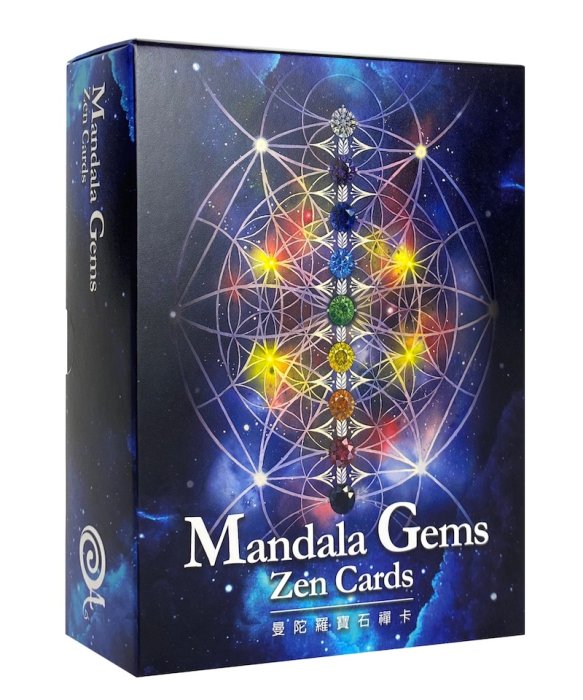 預馨緣塔羅鋪】現貨正版曼陀羅寶石禪卡Mandala Gems Zen Cards(中文