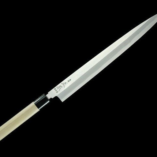 正本総本店 本霞 玉白鋼 柳刃 240mm KS0424 Amazon｜正本総本店 本霞・玉白鋼 柳刃刺身庖丁 24cm 刀身:玉白鋼、柄