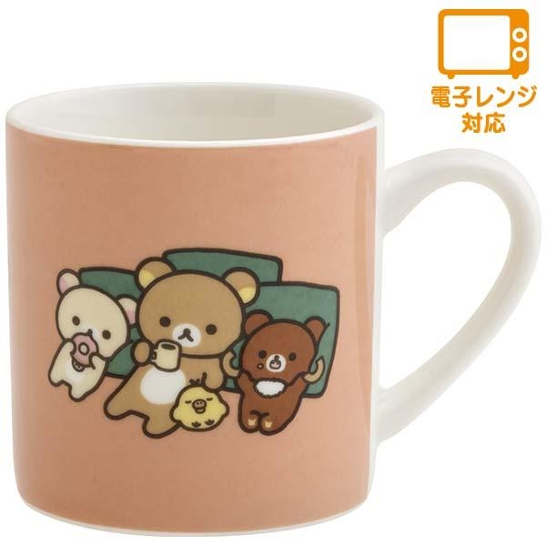 【震撼精品百貨】Rilakkuma San-X 拉拉熊懶懶熊~日本SAN-X拉拉熊陶瓷馬克杯-躺*86065