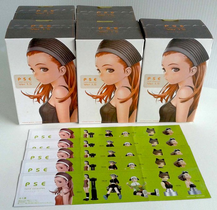 村田蓮爾　PSE ソリッドコレクション　Ver.1.5　　1box フィギュア Amazon.co.jp: BOX版 PSE ソリッド コレクション ver.1.5 村田蓮