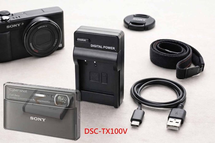 NP-BN1 充電器適用SONY 索尼DSC-TX100V TX100V 相機電池BN1 副廠充電器
