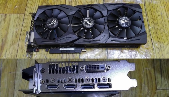 asus GTX1080-A8G-GAMING--需外接8pin+6pin雙電源