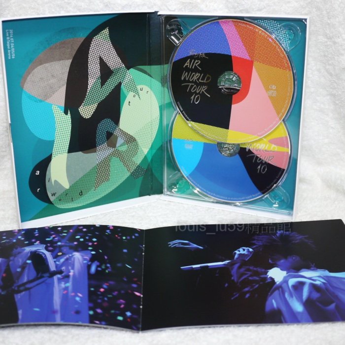 Sodagreen　蘇打綠　AIR WORLD TOUR　CD+DVD+DVD 蘇打綠Sodagreen 空氣中的視聽與幻覺Air World Tour 10【台版
