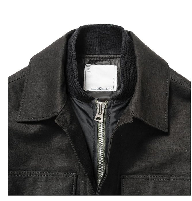 WTAPS Cotton Back Satin Jacket 02 / JACKET / COTTON. BACK SATIN