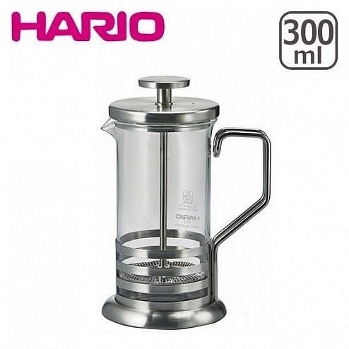 【沐湛伍零貳】HARIO 法式濾壓壺 THJ-2-SV 300ml / THJ-4-SV 600ml 濾壓花茶壺 法壓壺