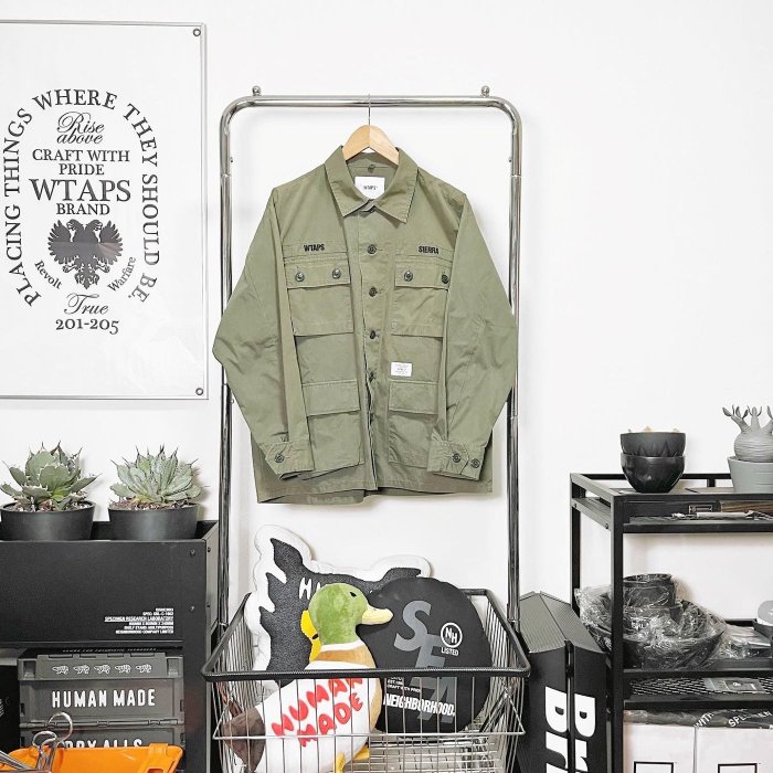 希望商店】WTAPS JUNGLE LS 18SS 經典四袋軍衫| Yahoo拍賣