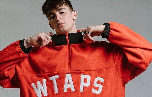 希望商店】WTAPS PLAYER 02 JACKET. POLY 18AW 搖粒絨長袖LOGO 半拉鍊