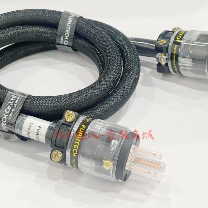 日本古河FURUTECH The Astoria電源線1.5米超值版非鍍膜FI-11M插頭獨立