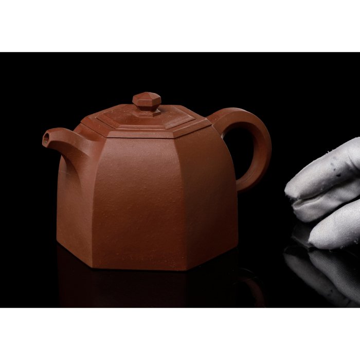 二拍)紫眼拍賣-早期宜興名家紫砂壺徐明輝(PQ-DABR12)限面交ZX