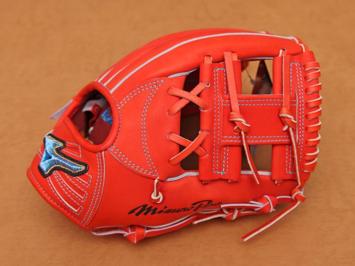 美津濃MIZUNO PRO HAGA JAPAN 波賀日本製奧運藍標硬式坂本勇人內