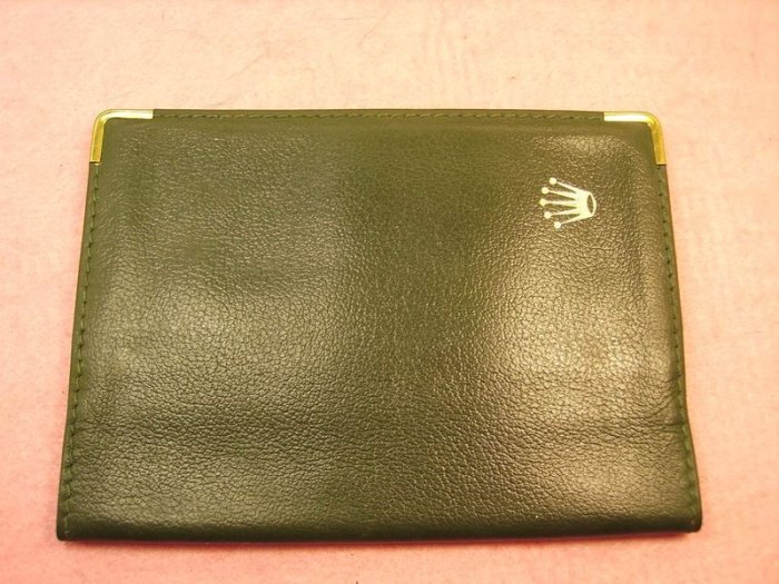 真品 Rolex 勞力士 ~ 原廠皮夾