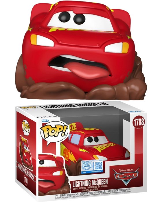 嚴選全新Funko賽車總動員皮克斯閃電麥昆McQUEEN 正品未開封 閃電麥昆 極速飛車 貝托尼拉
