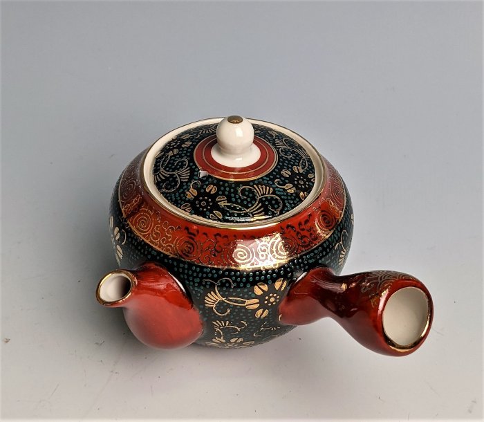 壺　古美術 一点會古美術日本高級獸首銅壺裝飾茶道泡茶茶壺擺飾收藏無底價