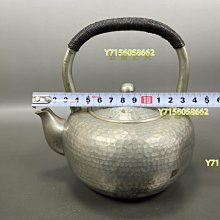 錫器　茶壺 茶具茶壶燻横手大阪浪华锡器金属工艺品– Takumi Japan