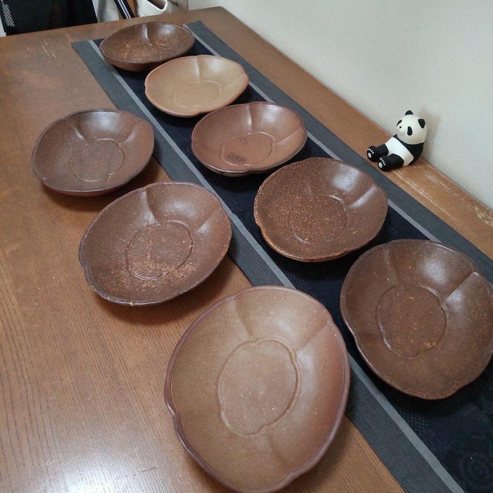 中皿 8枚 備前焼 食器