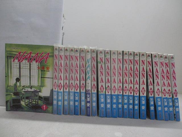 【書寶二手書T1／漫畫書_VTK】NANA_1-21集間+7.8集_共22本合售_矢澤愛