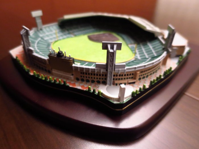 圓圓小舖}全新日本帶回阪神甲子園球場模型超擬真1:1500 阪神虎林威助