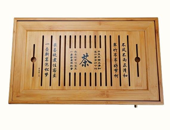 自在坊茶具】茶詩大款竹茶盤蓄排水型二用泡茶盤蓄水式孟宗竹製*自在坊