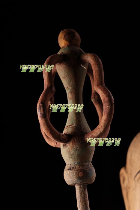 068A00珍品舊藏下鄉古寺院道觀收老樟木雕刻彩繪佛像一尊雕工精湛造像精