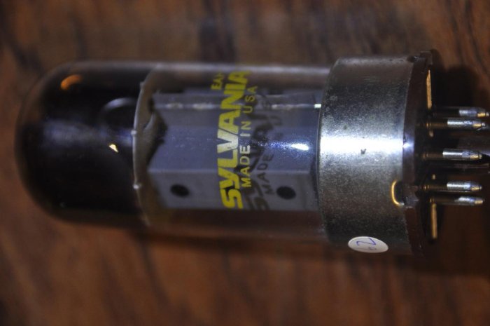 Sylvania 真空管 6550 ２本セット　USA シルバニア　オーディオ Sylvania 真空管 6550 2本セット USA シルバニア オーディオ