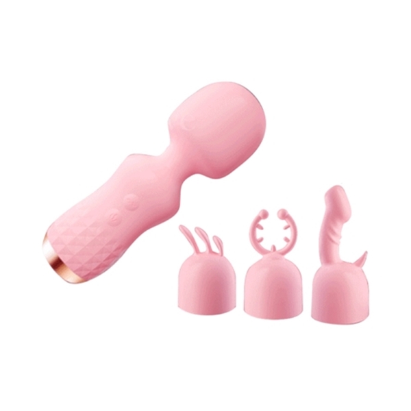 按摩棒 按摩器 Enjoy Love 快潮小AV多段震動刺激智能加溫按摩棒套組-USB充電 保固6個月