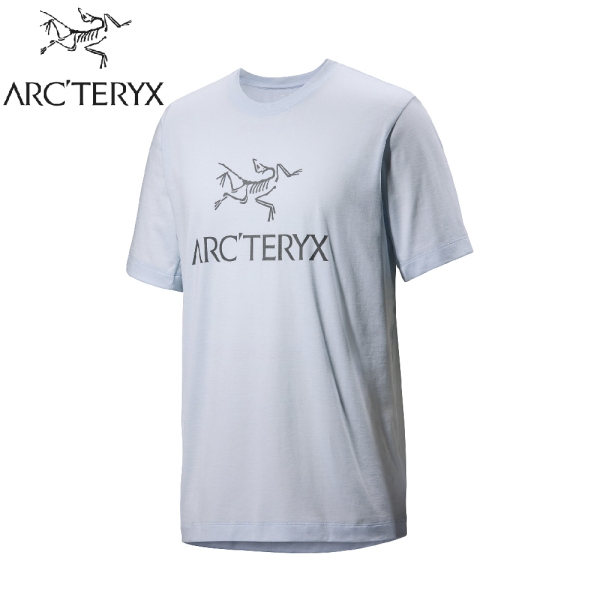 ARC'TERYX 始祖鳥男Arc'Word Logo 短袖休閒T恤《天藍