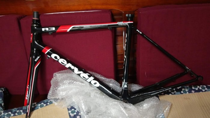 單售車架 前叉 2012年  Cervelo R3 Team 配3T SL原廠一級前叉