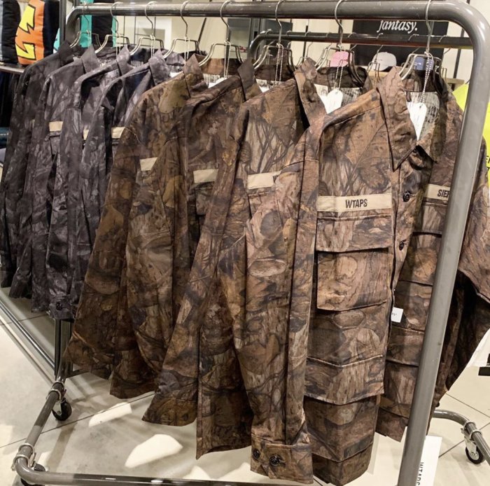 WTAPS JUNGLE LS SHIRT COTTON RIPSTOP CAMO 黑落葉迷彩M號| Yahoo拍賣