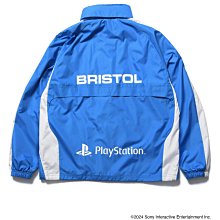 F.C.Real Bristol WARM UP JACKET PS PlayStation聯名款夾克外套。太陽