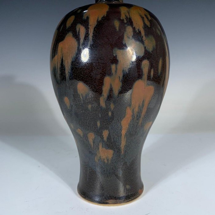 中国美術 哥窯 梅瓶 高22.5cm(HA395) 吉州窯梅瓶，高22釐米，直徑12釐米，1502531 建窯瓷器官窯| Yahoo拍賣