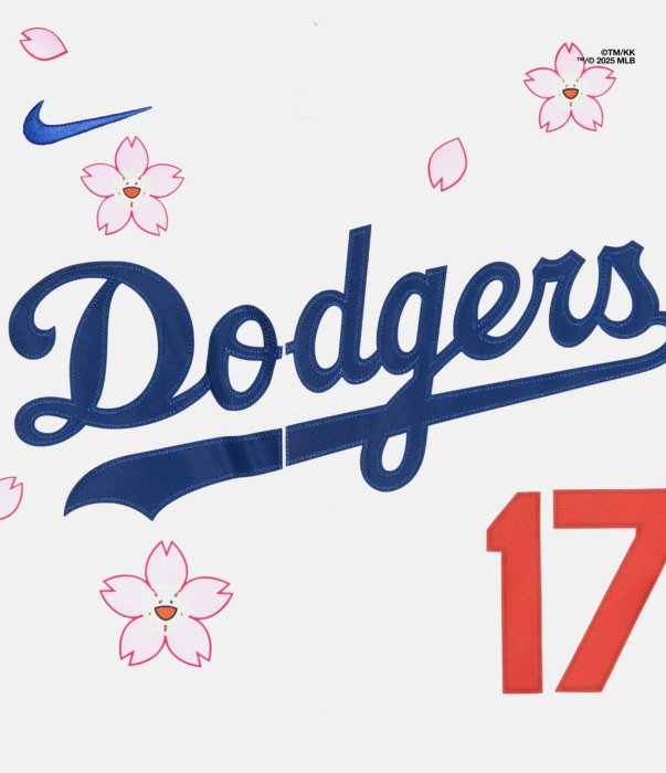 Dodgers 大谷翔平　漢字ユニフォーム　村上隆　コラボ　MLB Dodgers 大谷翔平 漢字ユニフォーム 村上隆 コラボ MLB - メルカリ