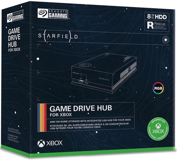 希捷 SEAGATE 星空 3.5吋 USB3.0 外接式硬碟 8T 8TB STARFIELD XBOX PC PS5
