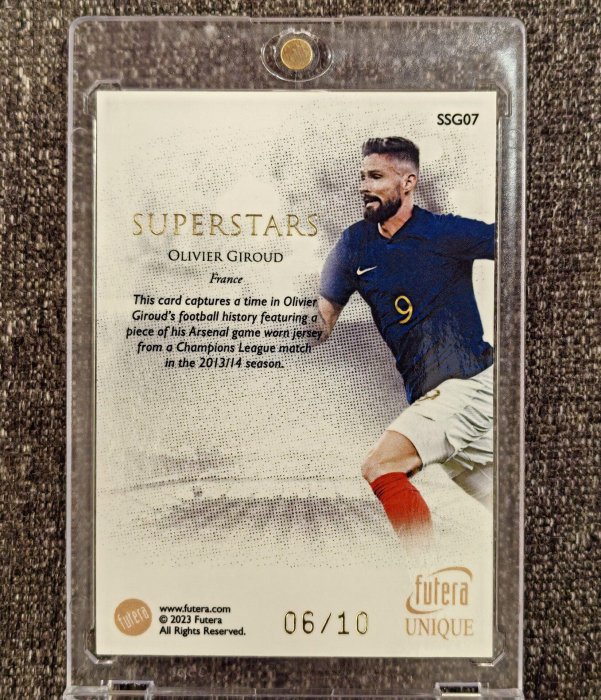トレーディングカード Olivier Giroud Arsenal Futera