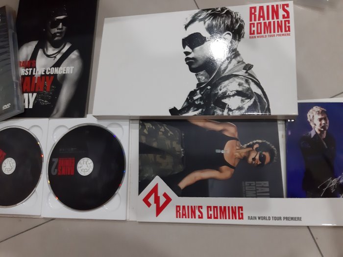 RAIN'S COMING RAIN WORLD TOUR PREMIERE+First Concert Rainy | Yahoo拍賣