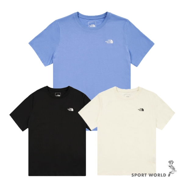The North Face 北面 短袖上衣 女裝 排汗 藍紫/黑/米【運動世界】NF0A8CK80YI/NF0A8CK8JK3/NF0A8CK8QLI
