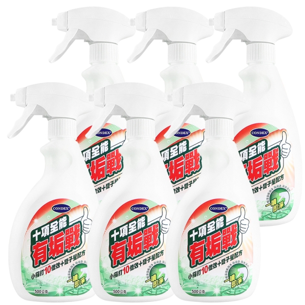 JoyLife嚴選 十項全能小蘇打加強版全能去汙王/去汙清潔劑500ml(6入)【MP0334】(SP0250M)