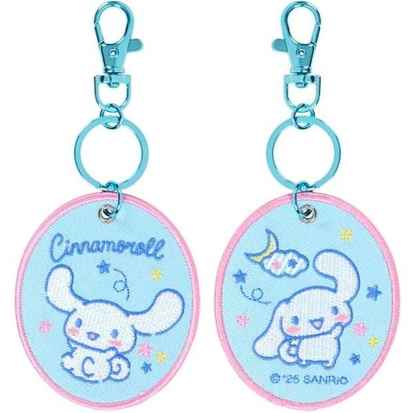 asdfkitty*大耳狗 刺繡吊牌鑰匙圈 掛飾 吊飾-日本正版