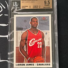 2003-04 Fleer Tradition LeBron James 詹姆斯 RC 新人卡 BGS 9.5