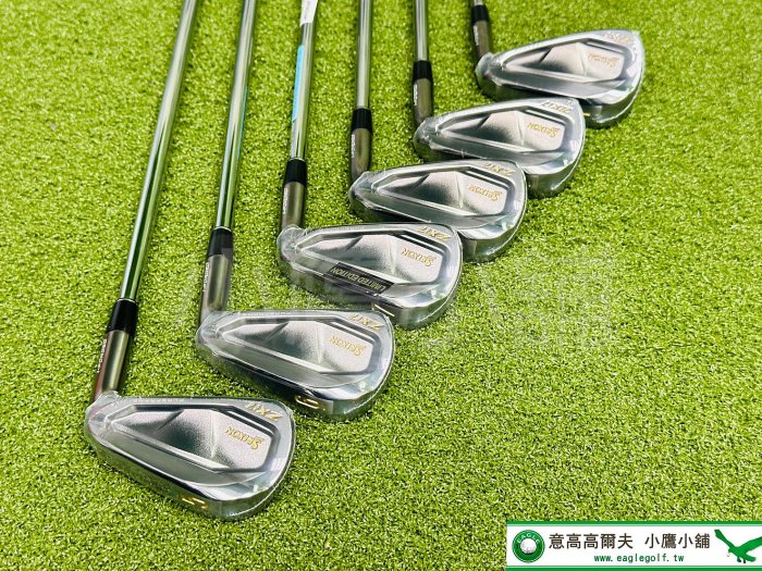小鷹小舖] [限量版] [黑頭] Dunlop SRIXON ZXi7 IRON 史力勝高爾夫鐵桿