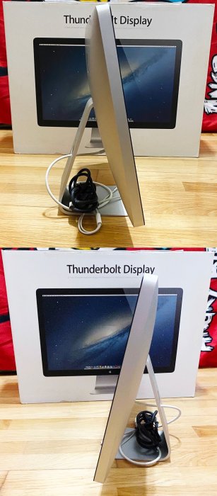 蘋果電腦高階顯示器27吋Apple Thunderbolt Display 27” A1407