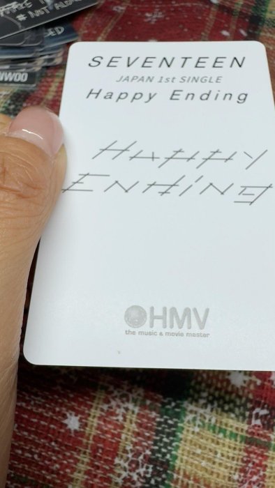 可全圓佑Seventeen Happy Ending HMV特典嚴選珍藏唱片新発売還原現場