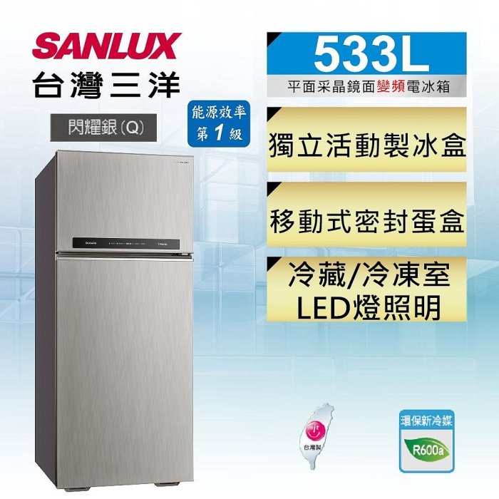 ＄柯柯嚴選＄SANLUX SR-C533BV1A(含稅)SR-V580C SR-V610C-D SR-V612B SR-V582C SR-V612C