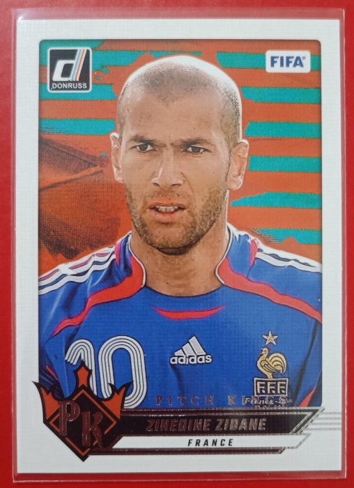 席丹 Zinedine Zidane 2024-25 Donruss Pitch Kings FIFA #25