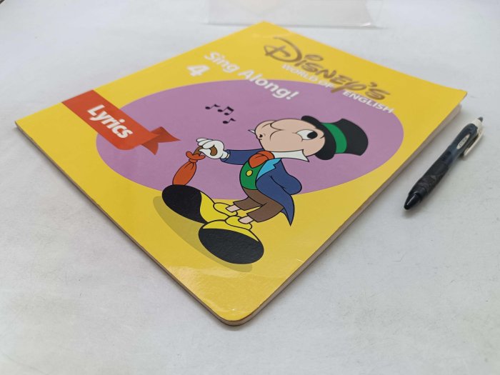 月界1S】Disney's WORLD OF ENGLISH－Sing Along 4．Lyrics〖少年童書