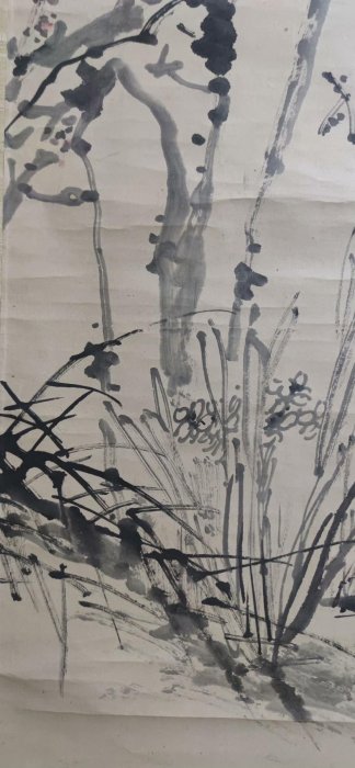 前田暢堂古筆花鳥圖名家推薦畫家1878年作文化14年產自德島嚴選老作品南