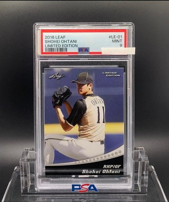 大谷翔平 2018 Leaf LEMITEDEDITION #LE-01 874 2018 LEAF 大谷翔平