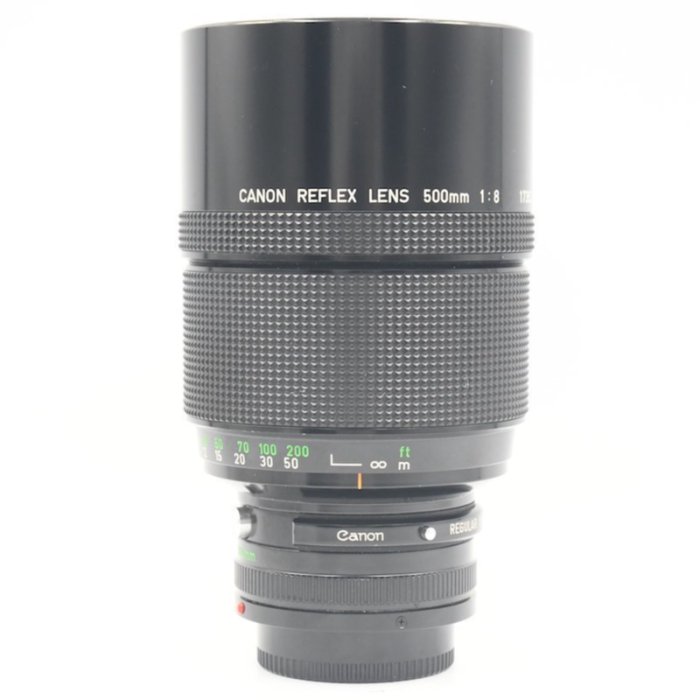 佳能Canon REFLEX LENS 500mm F8 經典反射銘鏡甜甜圈散景品相優良美品