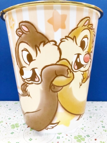 【震撼精品百貨】Chip N Dale 奇奇蒂蒂松鼠~奇奇&蒂蒂塑膠垃圾桶-松鼠#06686